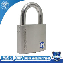 MOK@W207P/SS Key alike super anti-cut shackle stainless steel made in China hight quality padlock